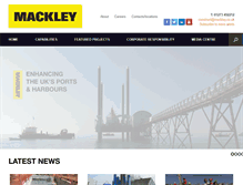 Tablet Screenshot of mackley.co.uk